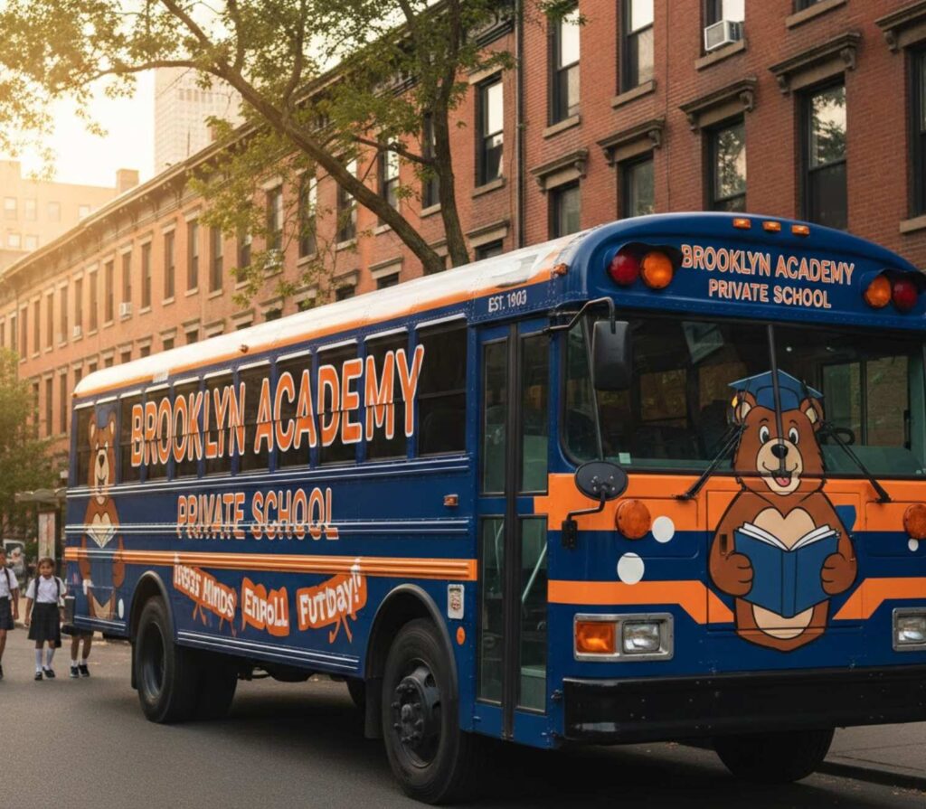 bus wraps in NYC