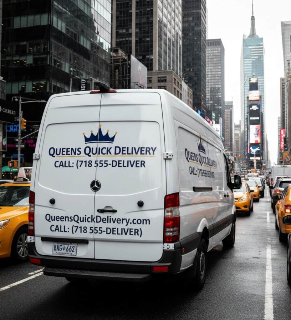 van wrap design for queens commercial