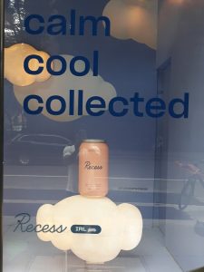 Calm Cool Collected Store Graphics for Business in NYC